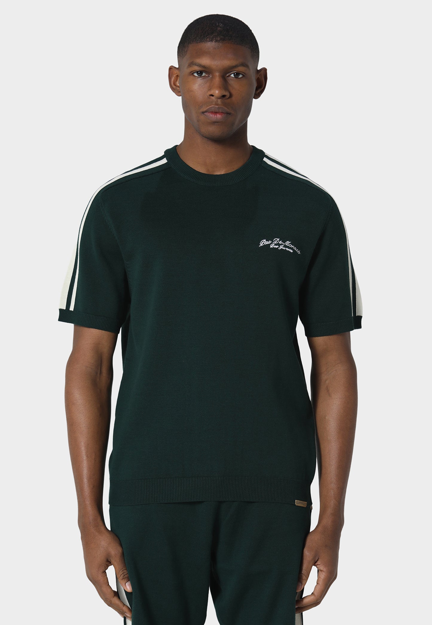 T-SHIRT PAS DE MONACO KNIT PALAIS GREEN