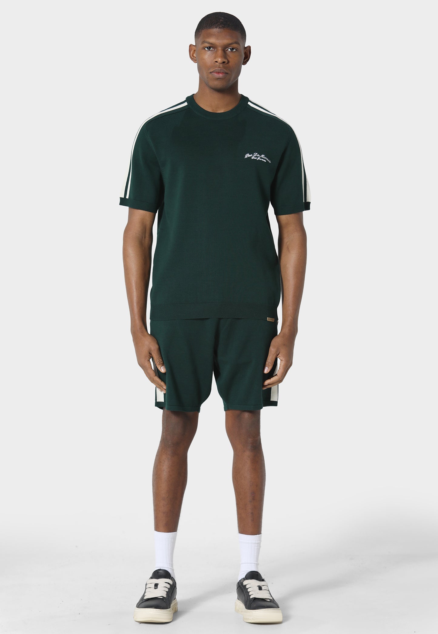 T-SHIRT PAS DE MONACO KNIT PALAIS GREEN