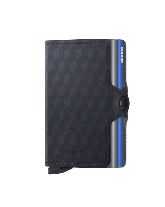 TARJETERO SECRID TWINWALLET OPTICAL TITANIUM BLUE