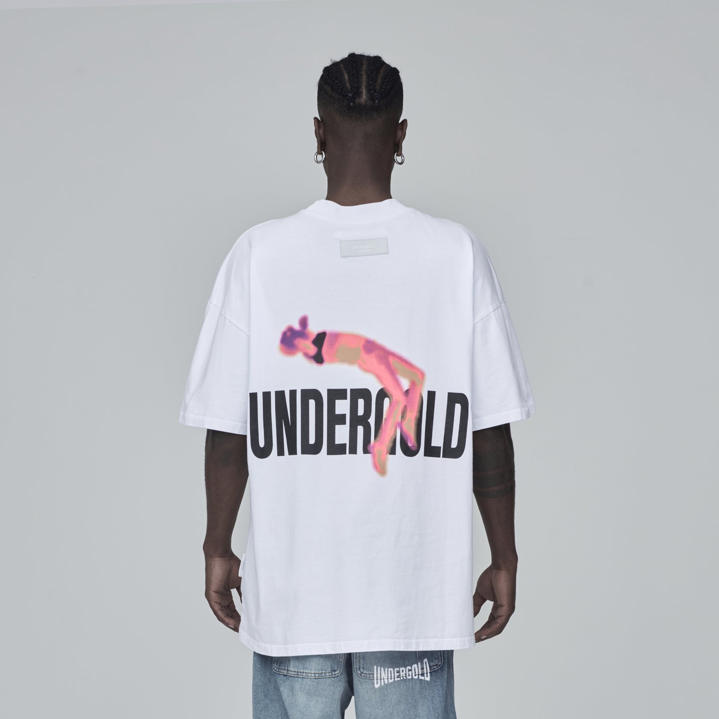 T-SHIRT UNDERGOLD ETHEREAL BACKFLIP WHITE