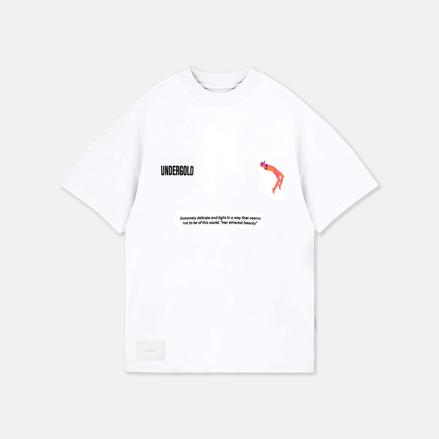 T-SHIRT UNDERGOLD ETHEREAL BACKFLIP WHITE