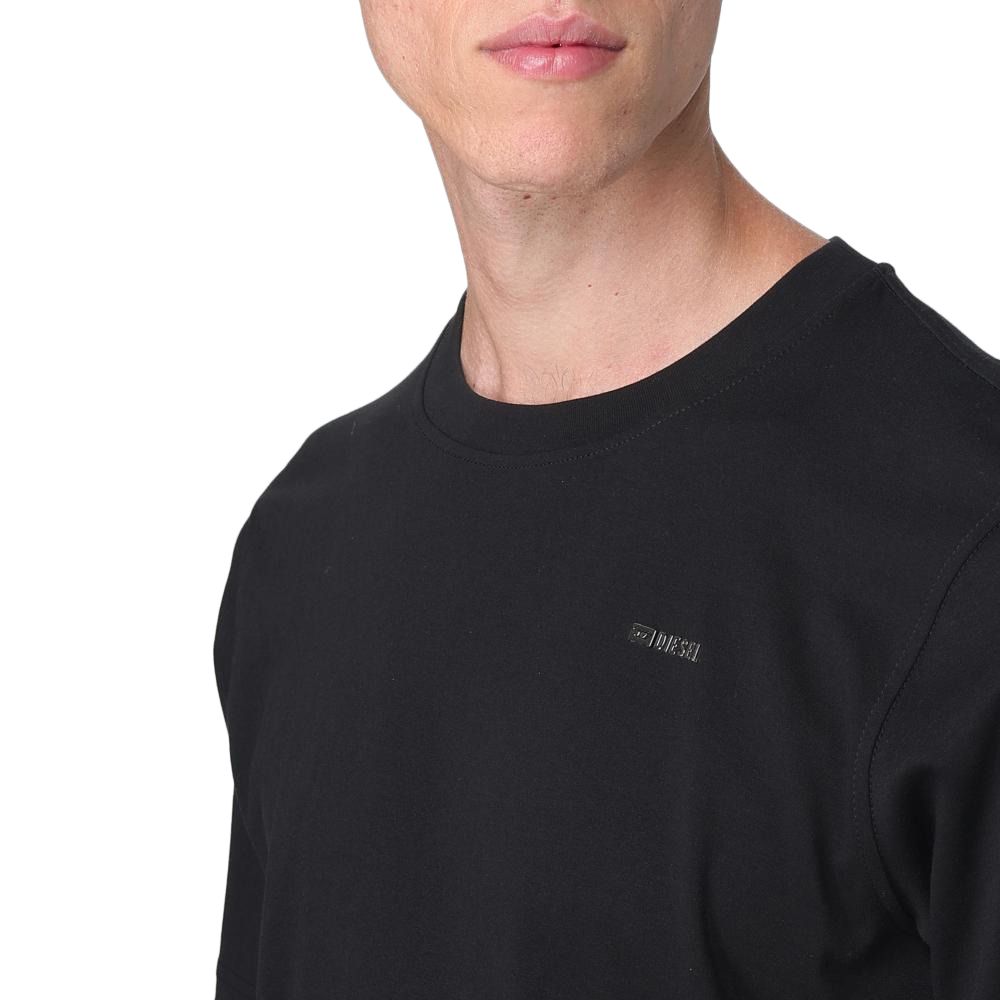 T-SHIRT DIESEL T-ADJUST-MET BLACK