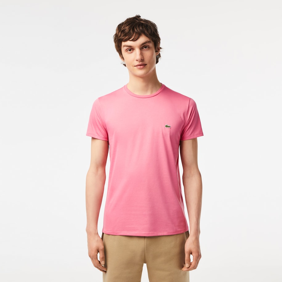 T-SHIRT LACOSTE TH6709 PINK 2R3