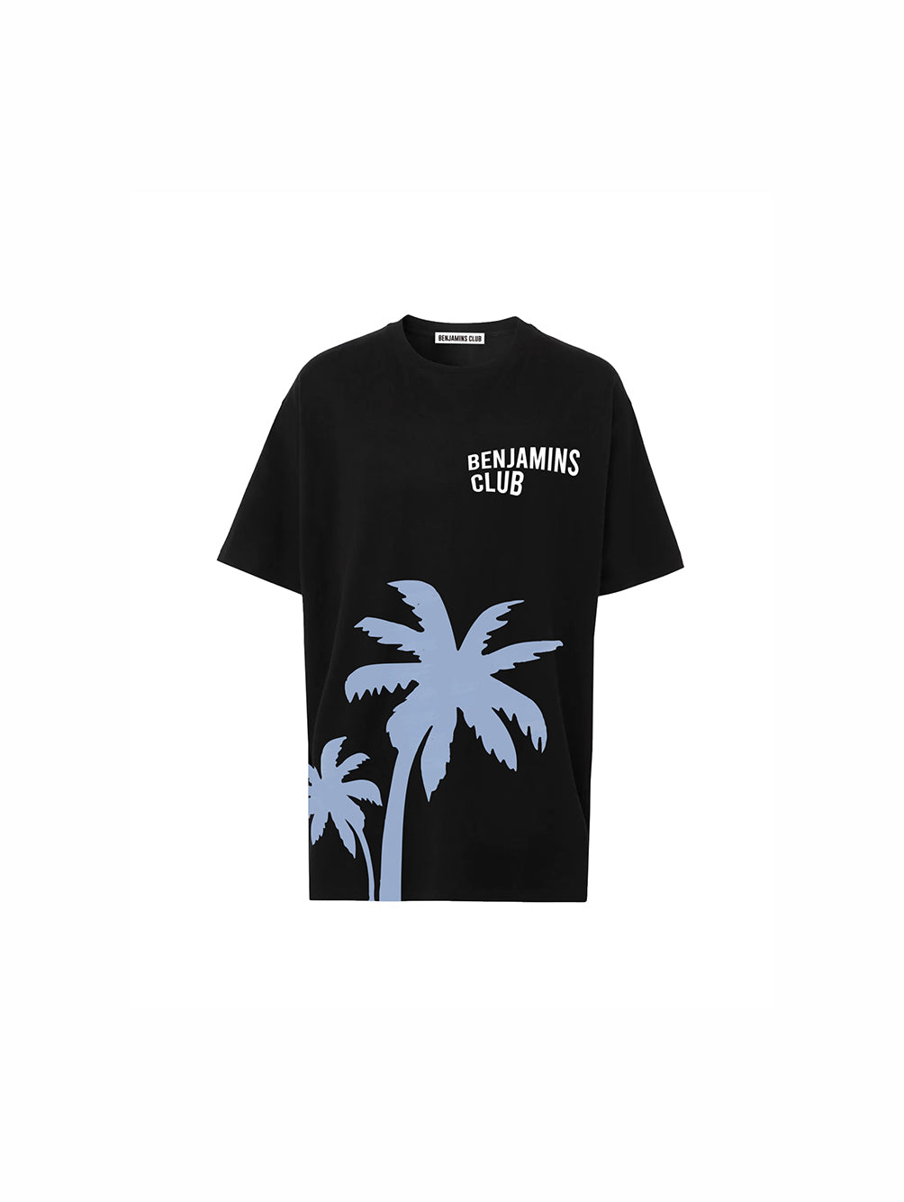 T-SHIRT BENJAMINS CLUB SH1008 REVERSE TREES BLACK