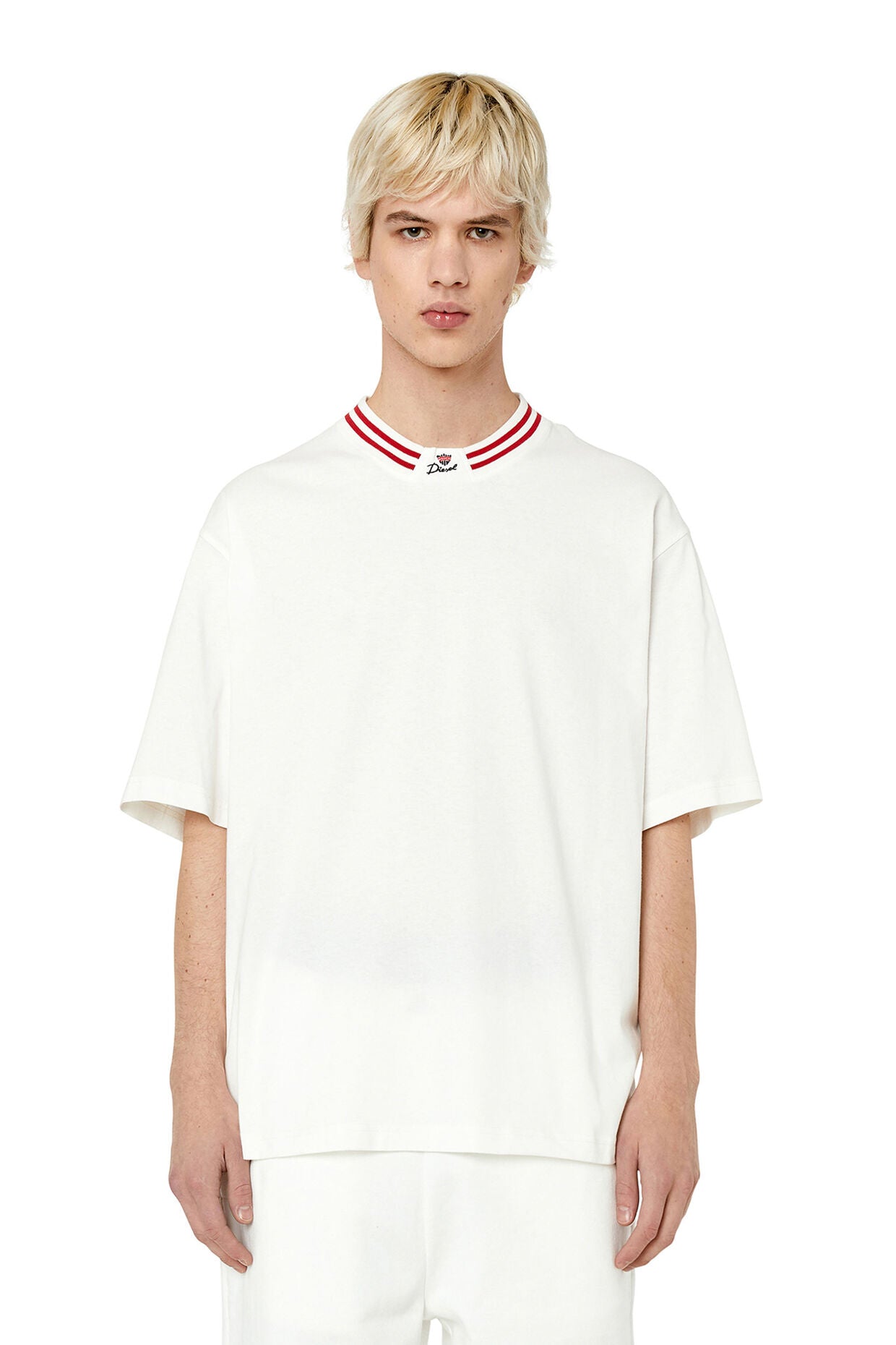 T-SHIRT DIESEL T-KROWN WHITE