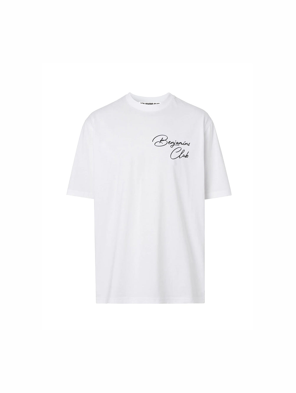 T-SHIRT BENJAMINS CLUB SH1006 FLOWER WHITE