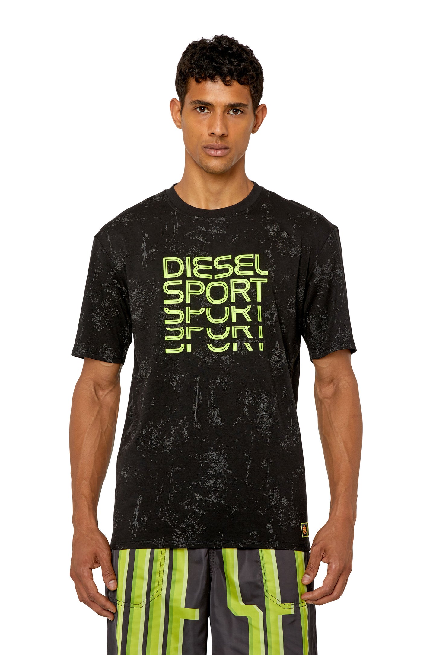 T-SHIRT DIESEL AMTEE-DUNCAN-HT16 BLACK