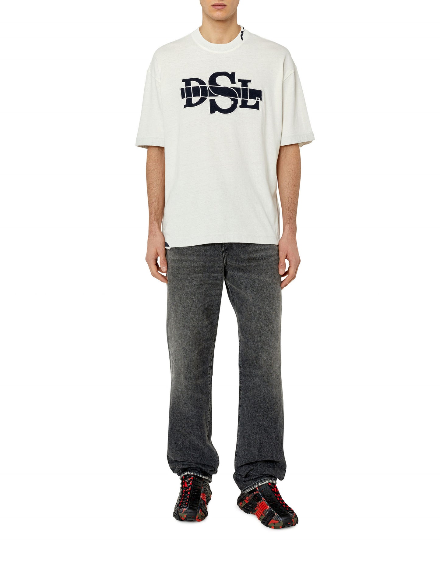 T-SHIRT DIESEL T-WASHROT WHITE