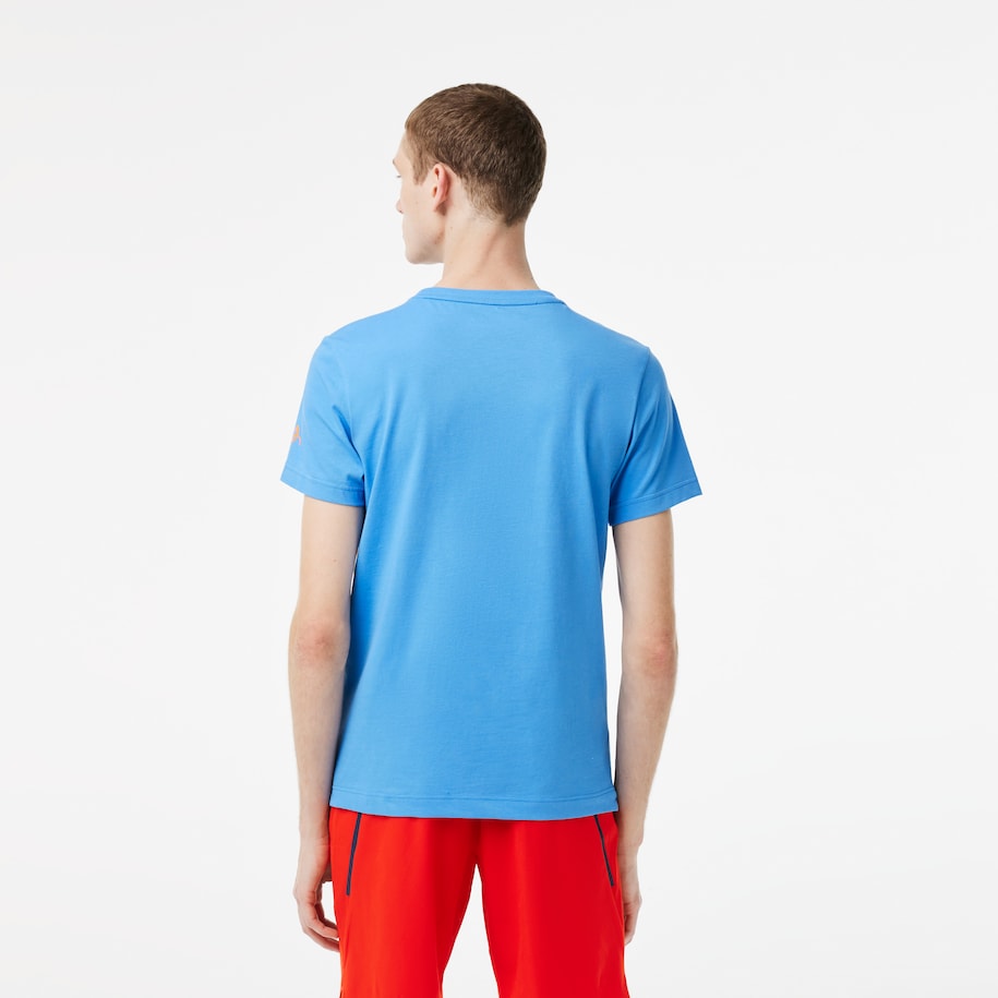 T-SHIRT LACOSTE TH5195 BLUE L99