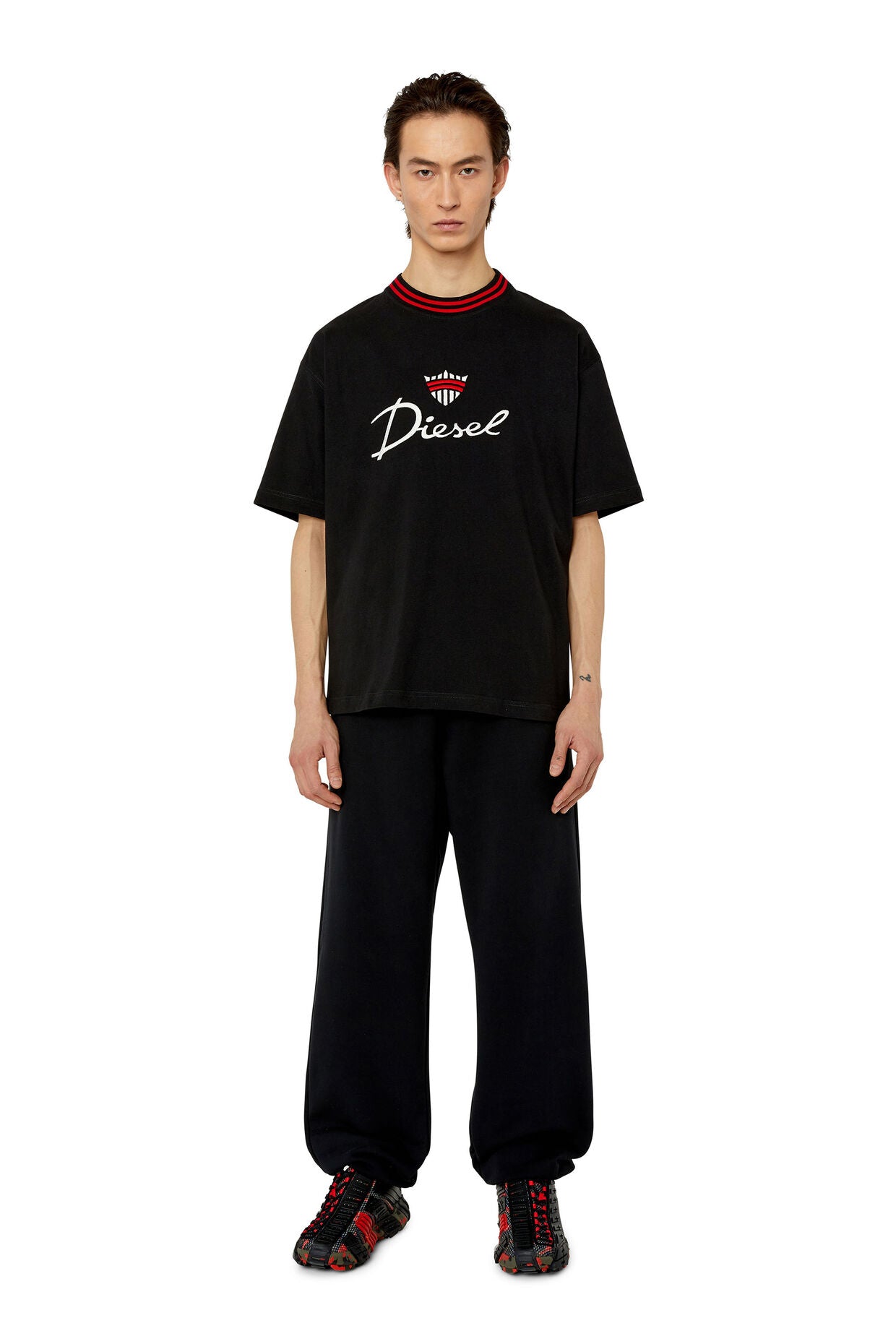 T-SHIRT DIESEL T-WASH-G6 BLACK
