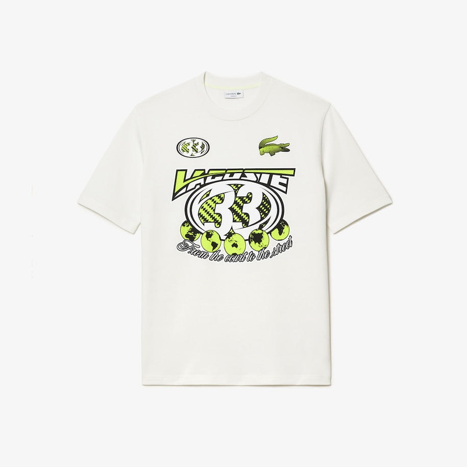 T-SHIRT LACOSTE TH5565 WHITE 70V