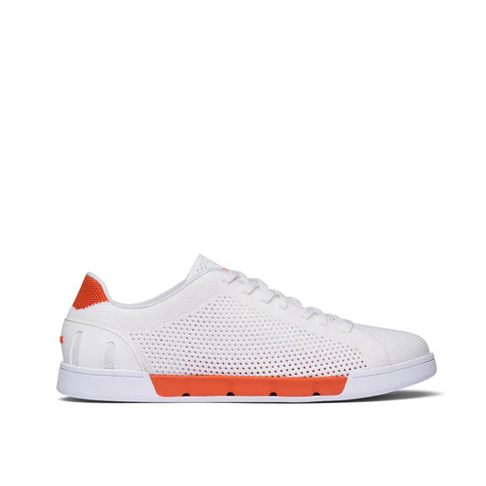 TENIS SWIMS  BREEZE WHITE/ORANGE