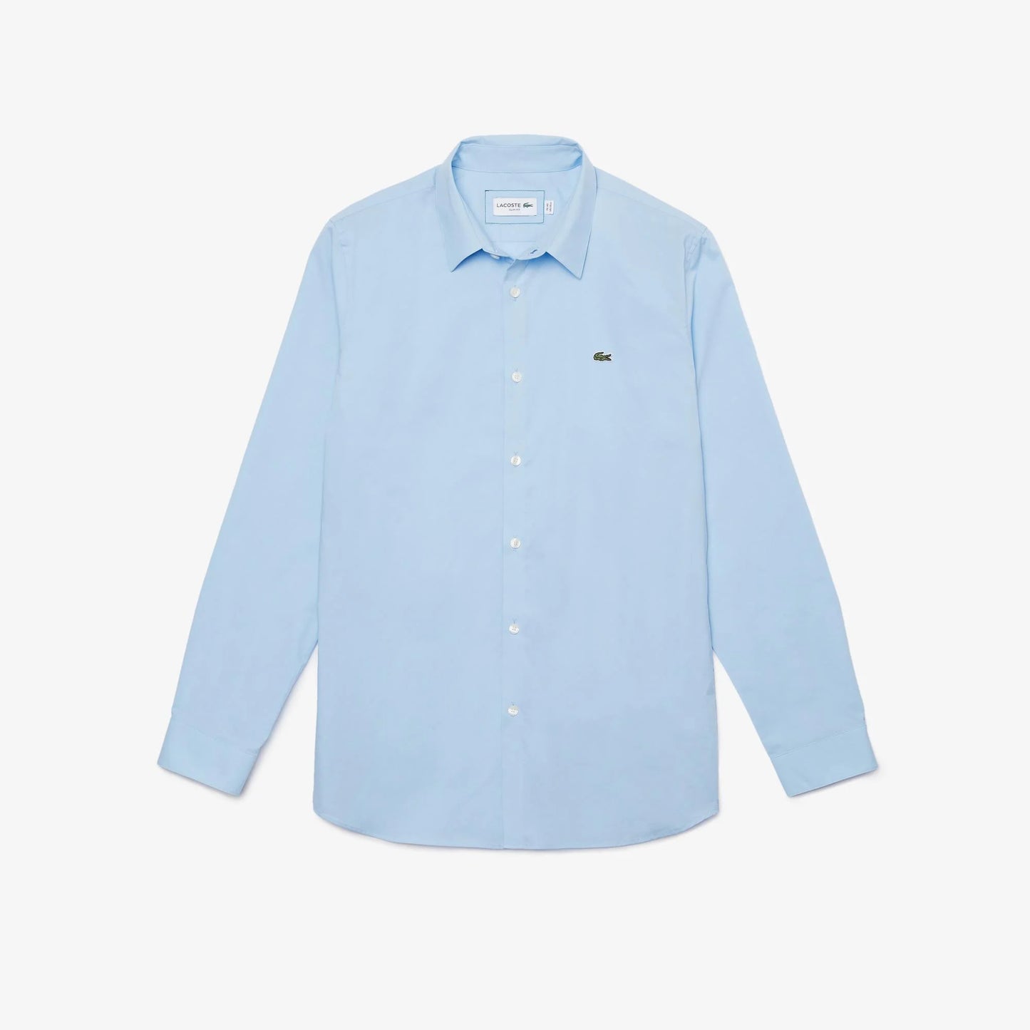 CAMISA M/L LACOSTE CH2668 LIGHT BLUE