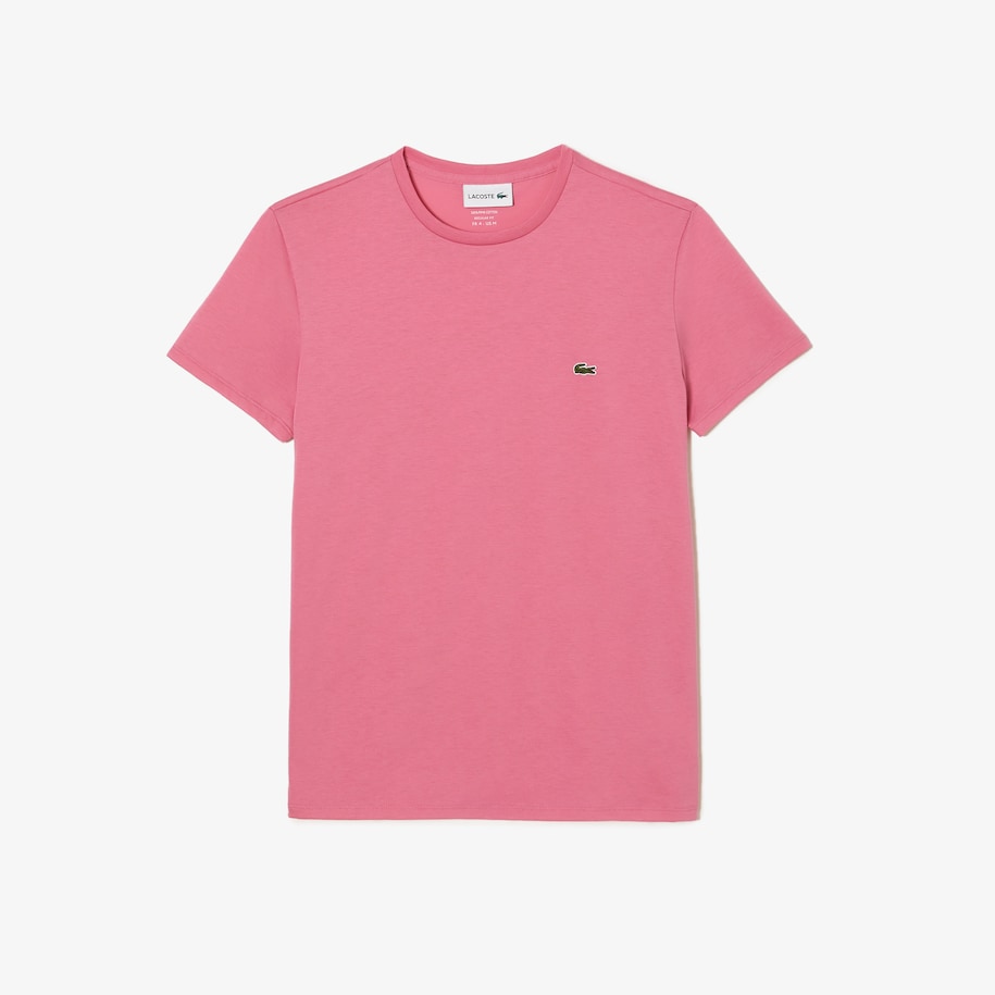 T-SHIRT LACOSTE TH6709 PINK 2R3