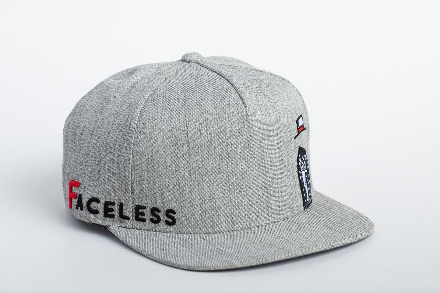 GORRA FACELESS - GREY JT SIGNATURE