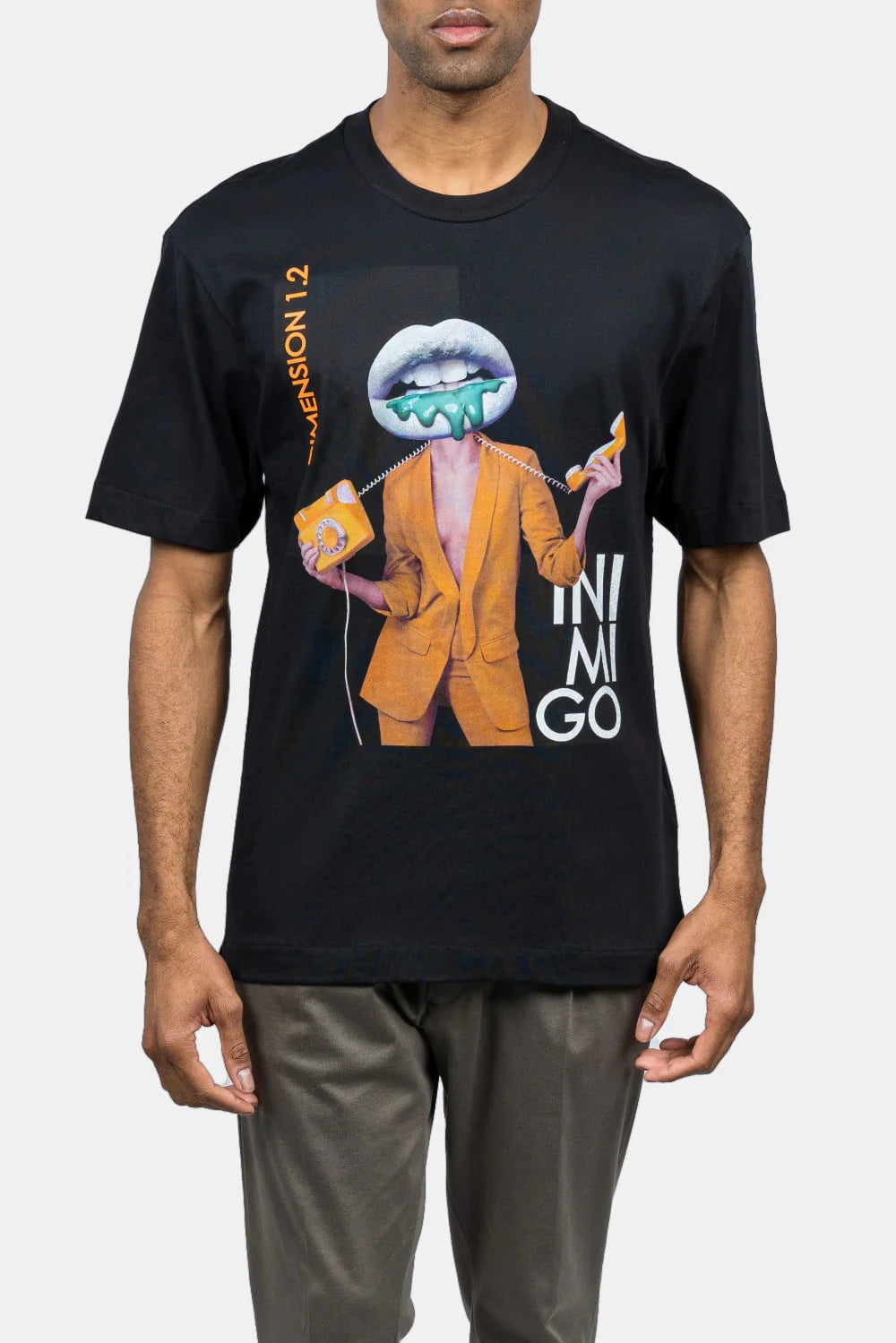T-SHIRT INIMIGO ITS9263 BLACK
