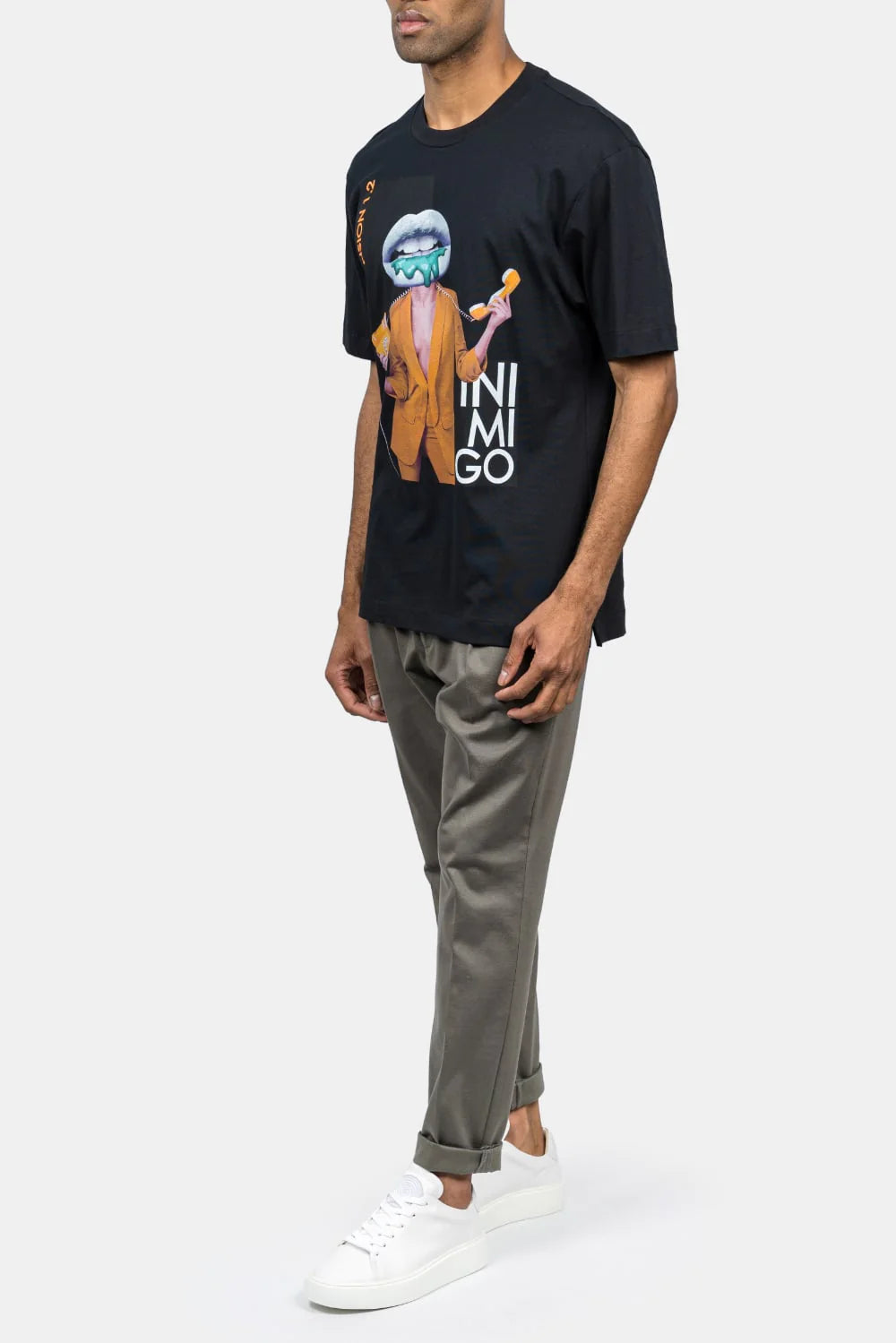 T-SHIRT INIMIGO ITS9263 BLACK