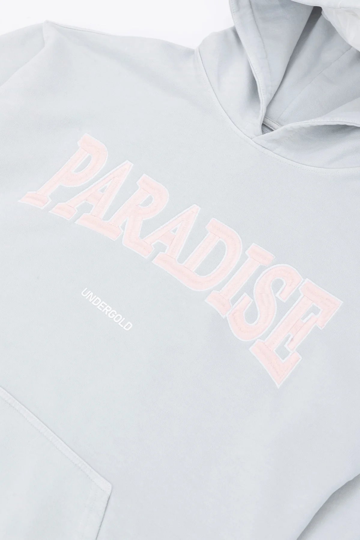 HOODIE UNDERGOLD PARADISE PASTEL GRAY
