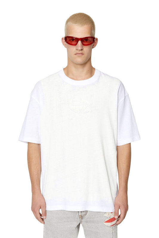 T-SHIRT DIESEL T-WASH E1-WHITE