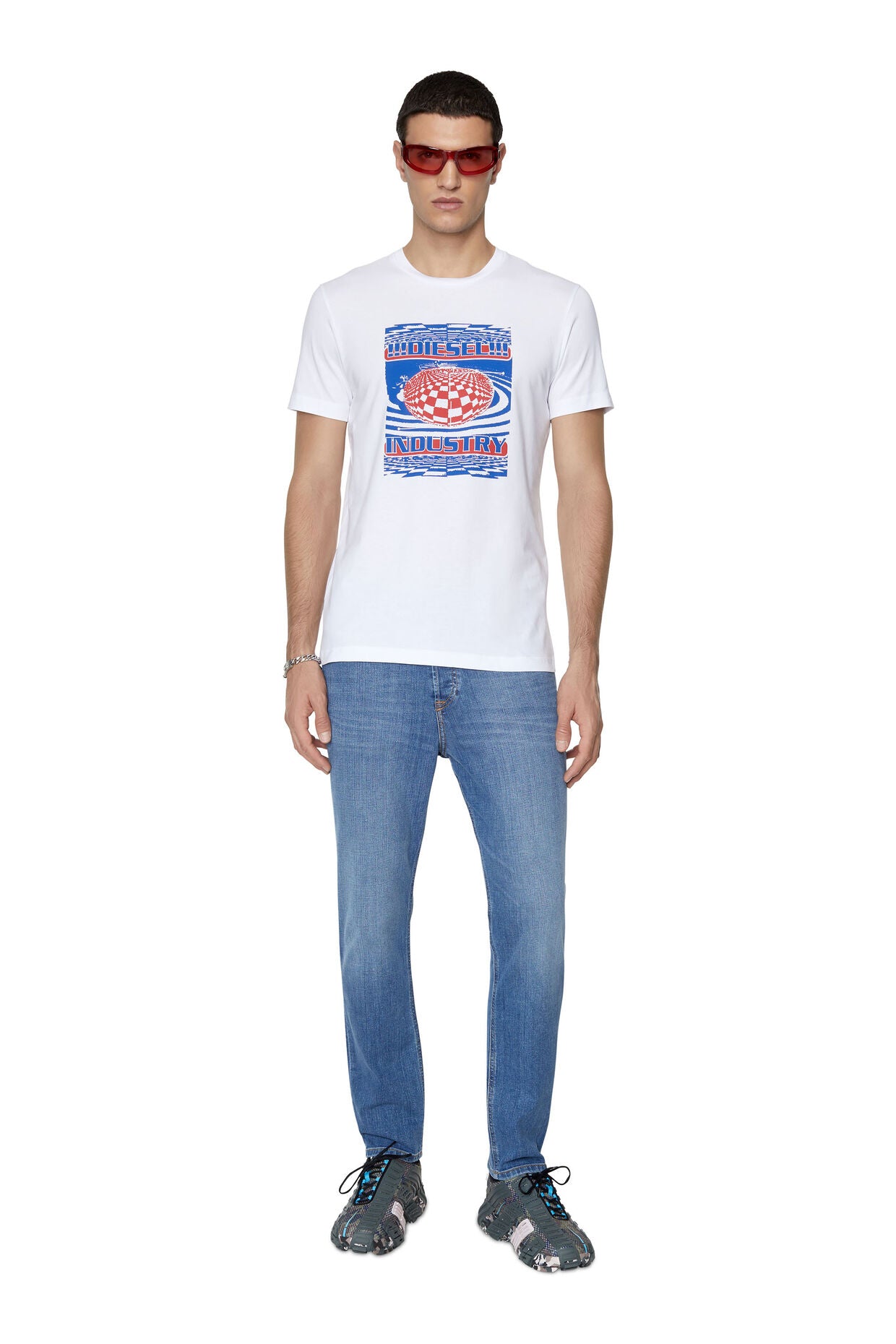 T-SHIRT DIESEL T-DIEGOR K50-WHITE